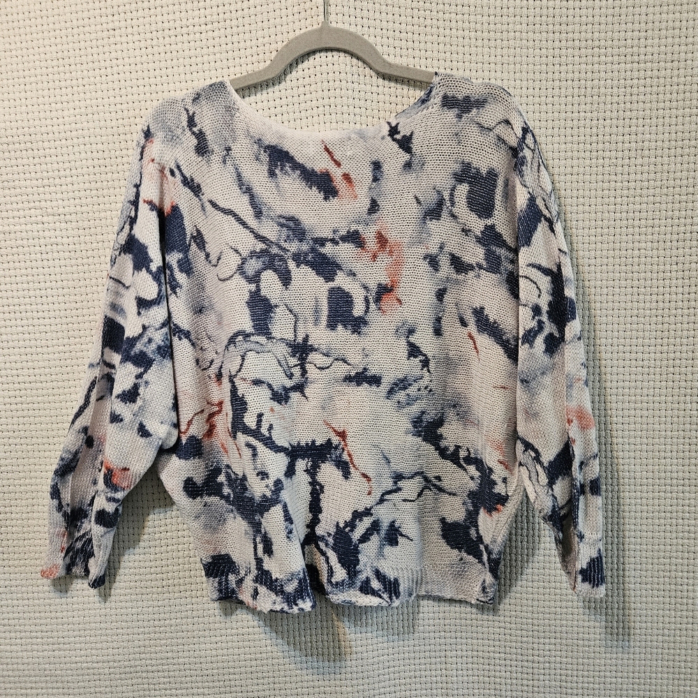 Lousa Ricci Lg Abstract Crochet Patterned Sweater - Picture 4 of 7